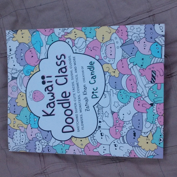 Kawaii Doodle Class sketching super cute tacos, sushi  clouds flowers etc - Picture 9 of 9